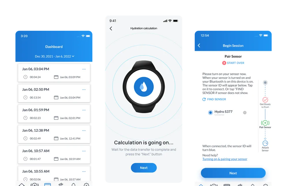 IoT System for Hydration Monitoring in Real Time