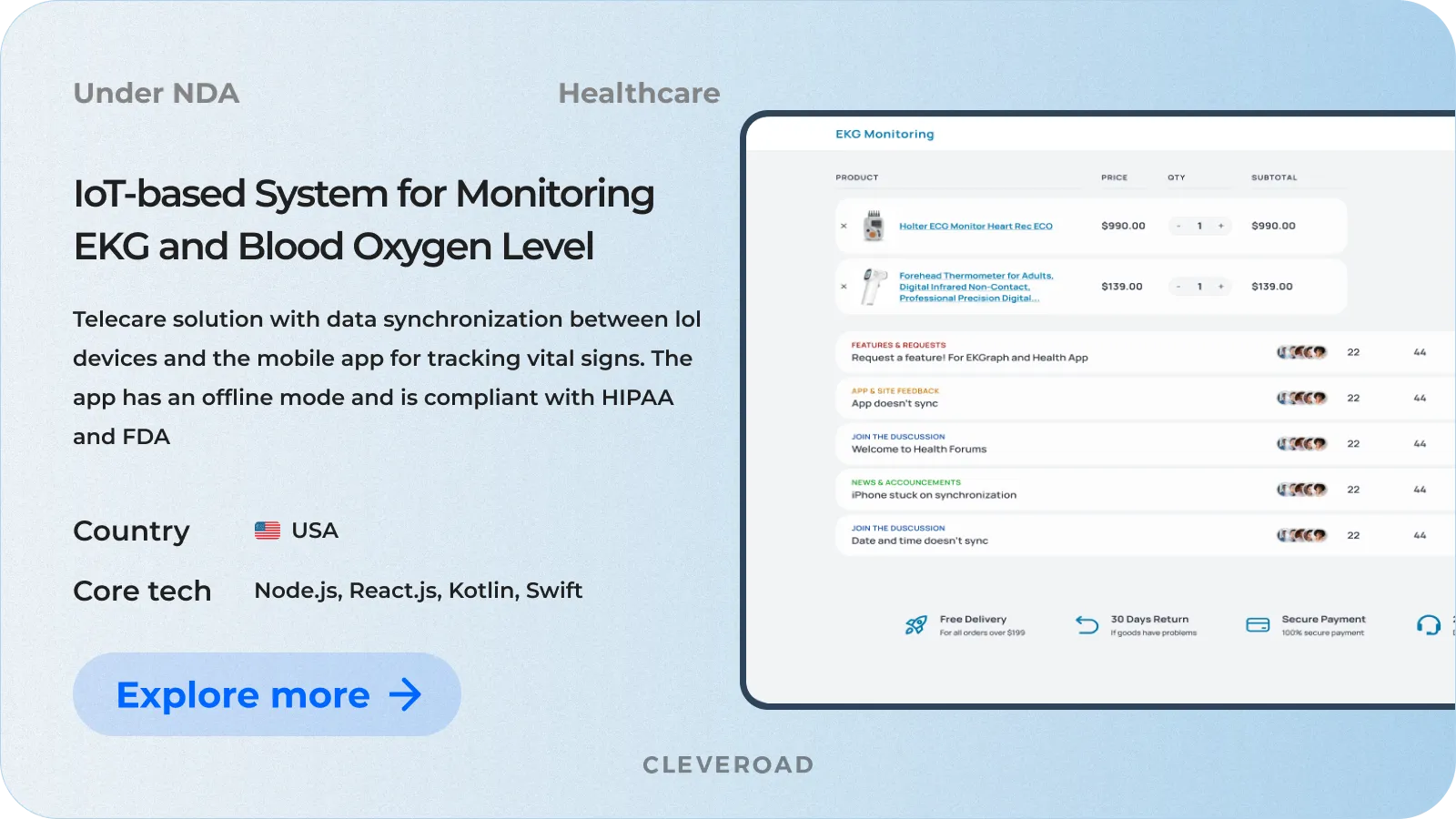 IoT-based System for Monitoring EKG and Blood Oxygen Level