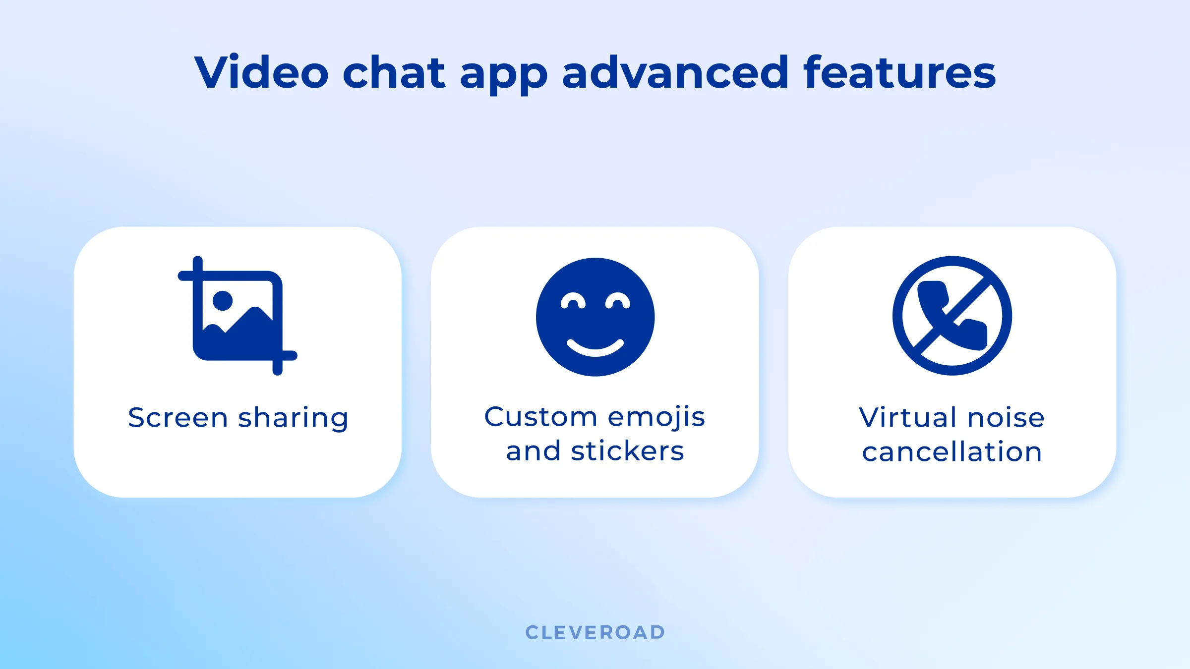 Video chat app development: advanced features